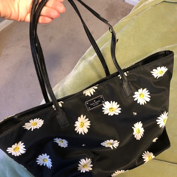 Kate Spade Yellow Sunflower Purse